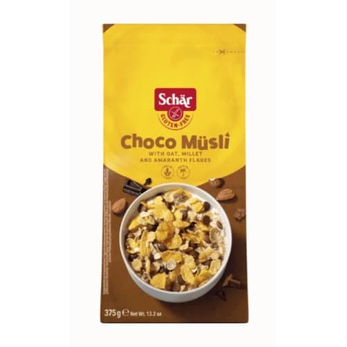 Müesli choco sans gluten, Schär, 375 g