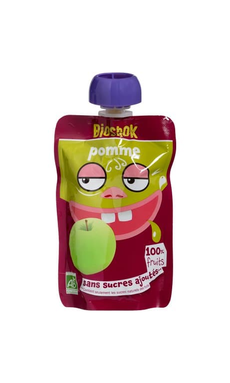 Dessert fruit pomme, Bioshok, 100 g*