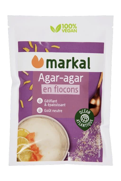 Agar-agar en flocon, Markal, 50 g*