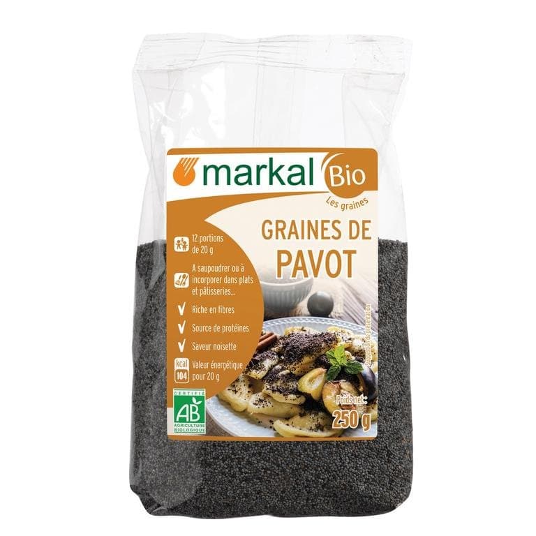 Graines de pavot, Markal, 250 g*