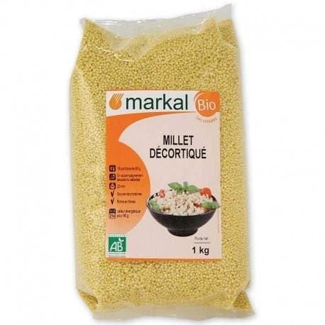 Millet décortiqué, Markal, 1 kg*