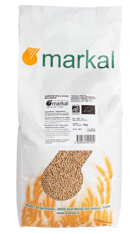 Sarrasin décortiqué grillé "Kasha", Markal, 5 kg*