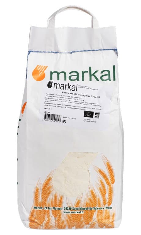 Farine de blé T55, Markal, 5 kg*