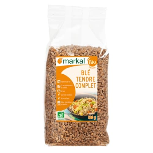 Blé tendre complet, Markal, 500 g*