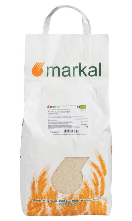 Riz jasmin blanc, Markal, 5 kg*