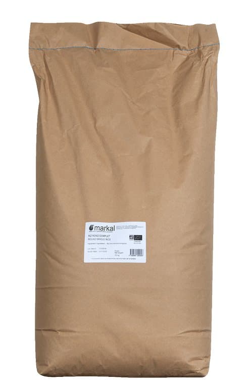 Riz rond complet, Markal, 25 kg*
