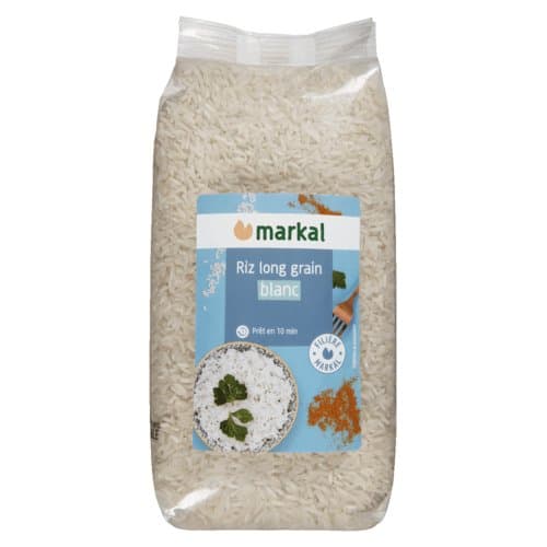 Riz long grain blanc, Markal, 1 kg*