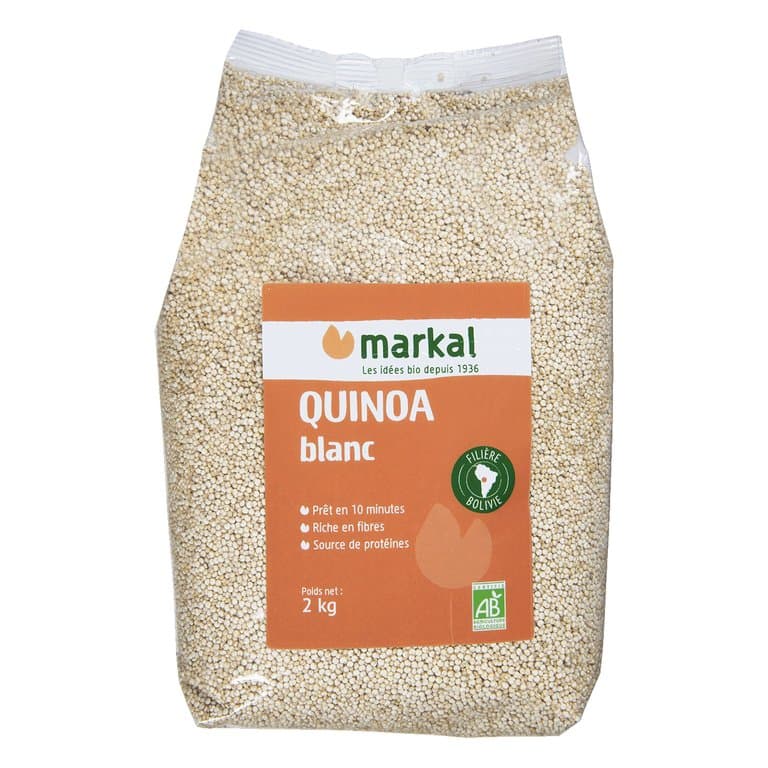 Quinoa real blanc, Markal, 2 kg*