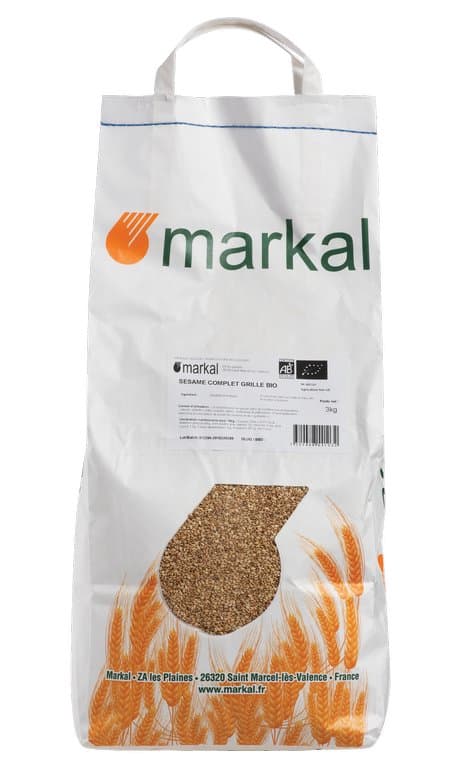 Sésame complet grille, Markal, 3 kg*
