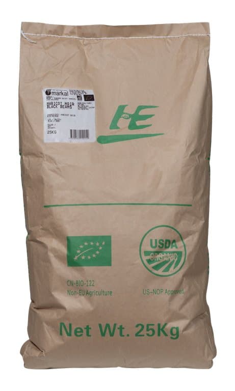 Haricots noirs, Markal, 25 kg