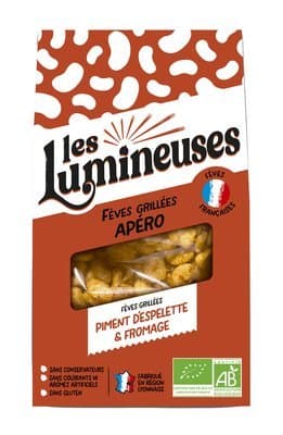 Fève grillée piment espelette fromage, Les Lumineuses, 90 g*