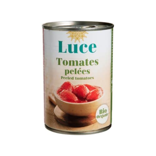 Tomates pelées, Luce, 400 g*