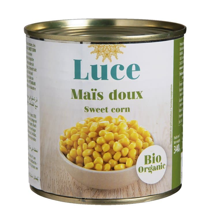 Maïs doux en grains, Luce, 340 g*