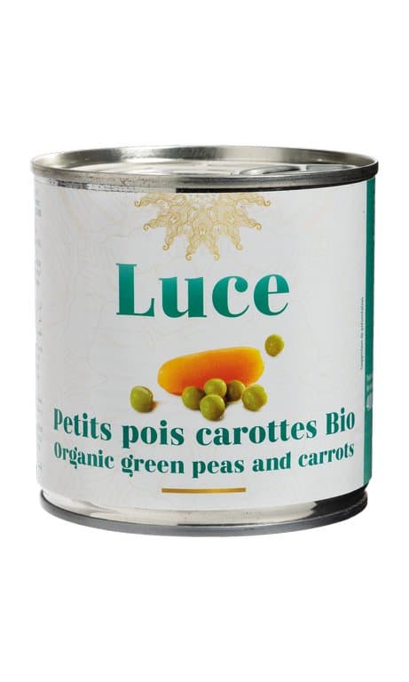 Petits pois carottes, Luce, 400 g*