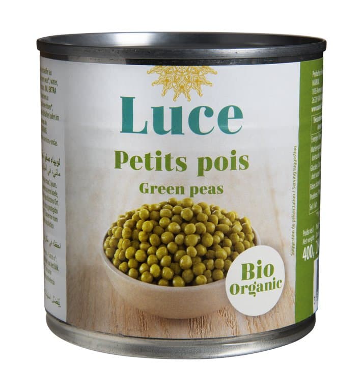 Petits pois, Luce, 480 g*