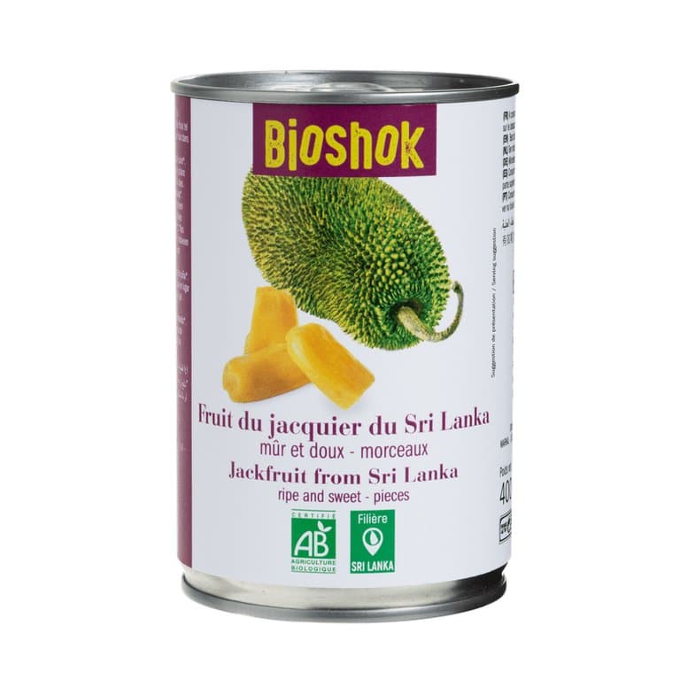 Fruits du jacquier du Sri Lanka, Bioshok, 400 g*