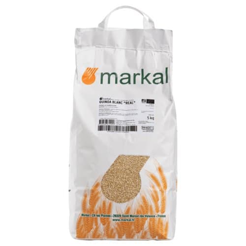Quinoa real blanc, Markal, 5 kg*