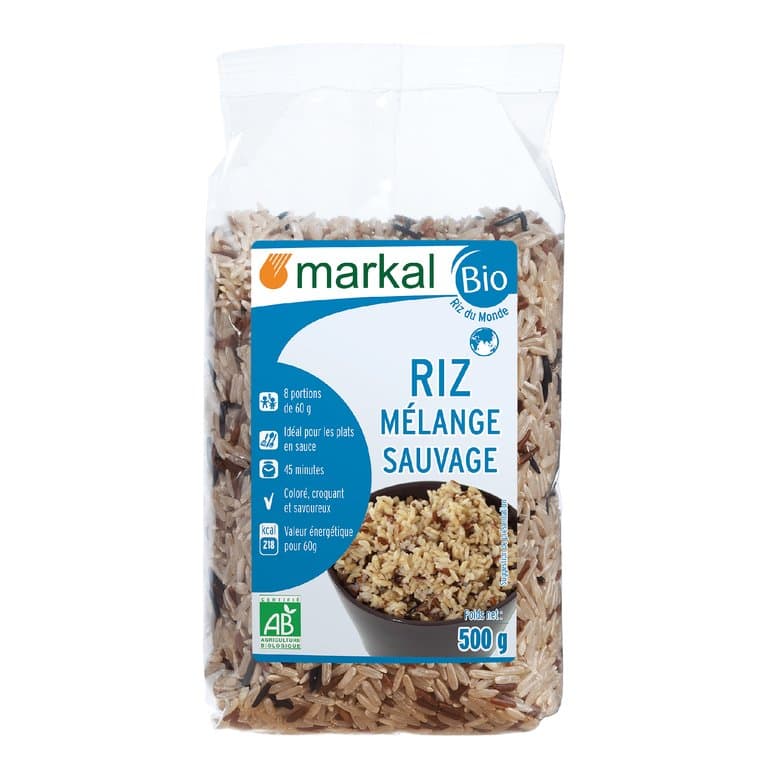 Mélange riz sauvage, Markal, 500 g*