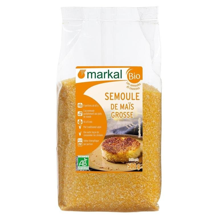 Semoule de maïs grosse, Markal, 500 g*