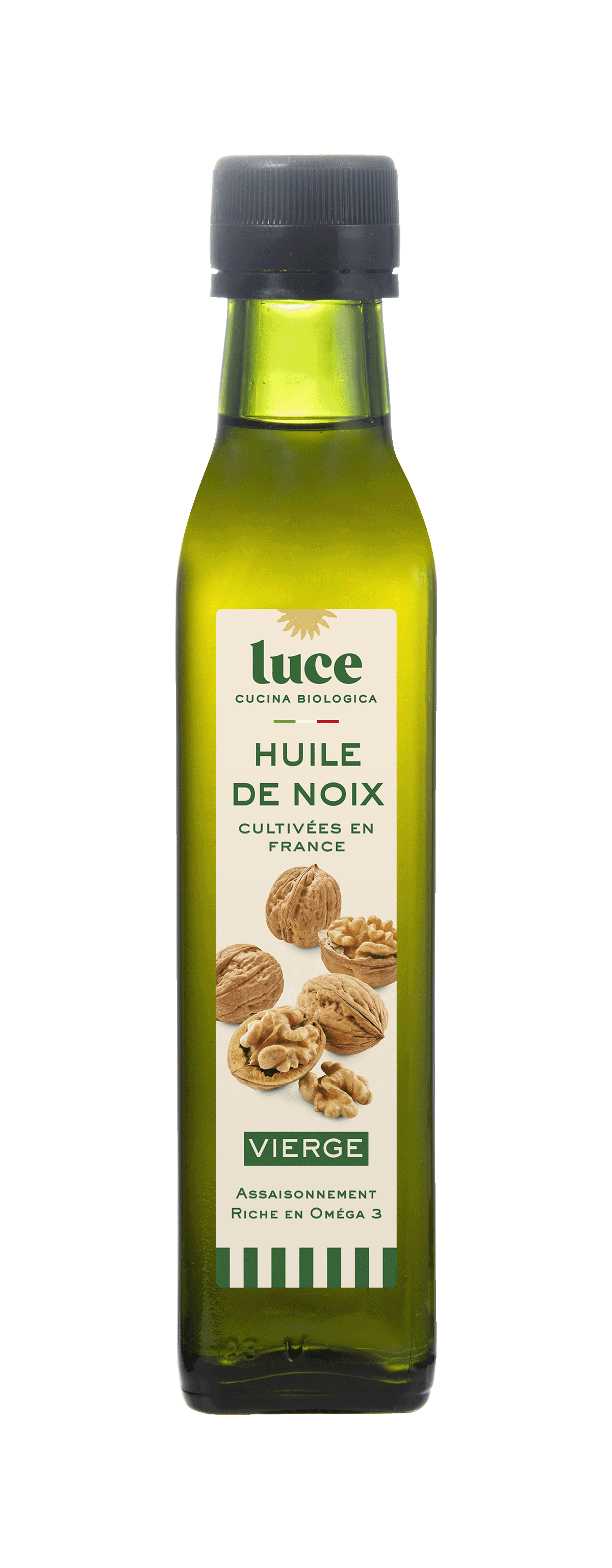 Huile De Noix Vierge, Luce, 25 cl