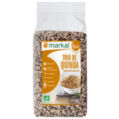 Trio quinoa blanc-rouge-noir, Markal, 500 g*