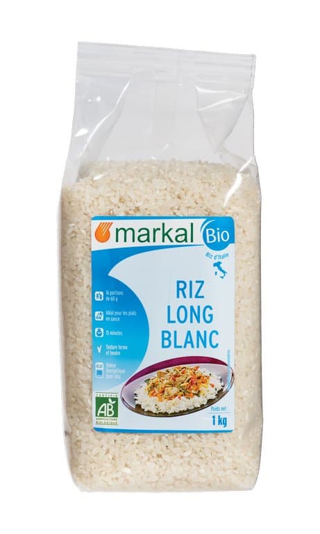 Riz long blanc, Markal, 1 kg*