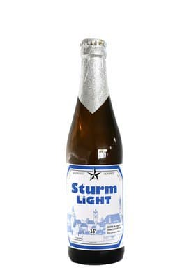 Bière légère 3.5%, Sturm, 330 ml*