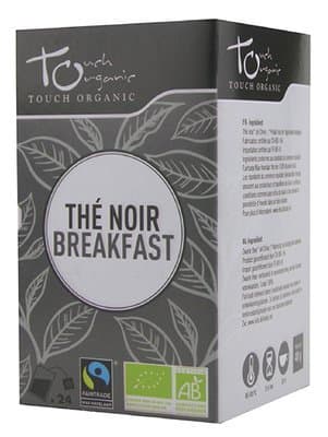 Thé noir breakfast, Touch Organic, 48 g*
