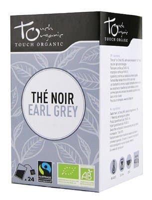 Thé noir earl grey, Touch Organic, 43 g*