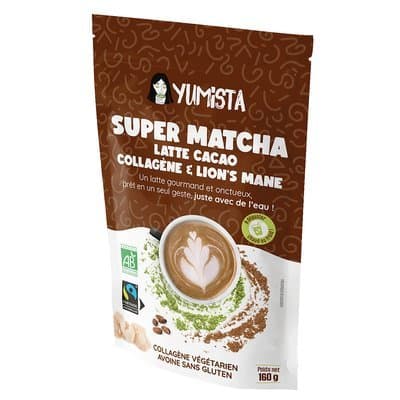 Super matcha latte cacao, Yumista, 160 g*