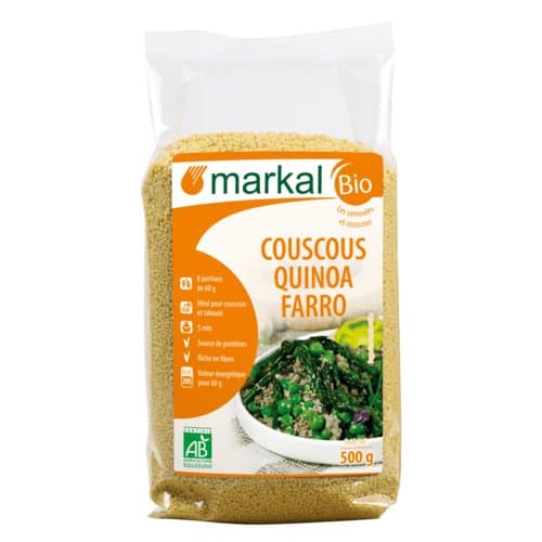 Couscous quinoa farro, Markal, 500 g*