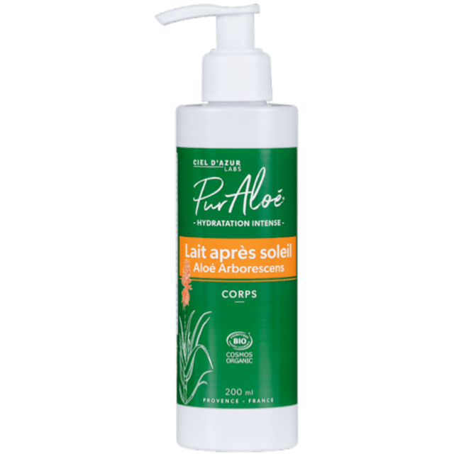Lait Après Soleil, Pur'aloé, 200 ml*