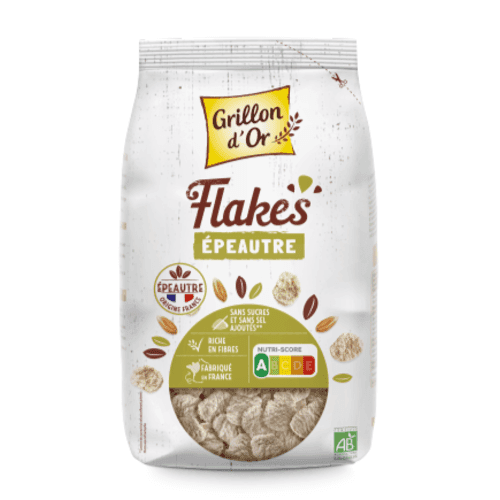 Flakes D'épeautre, Grillon D'or, 250 g*
