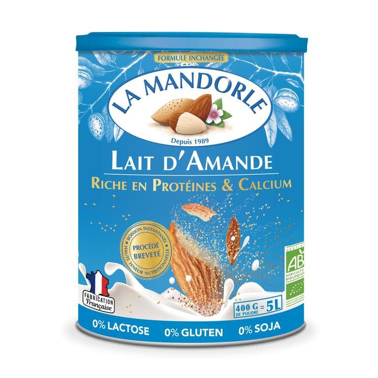 Lait D'amande En Poudre, La Mandorle, 400 g*