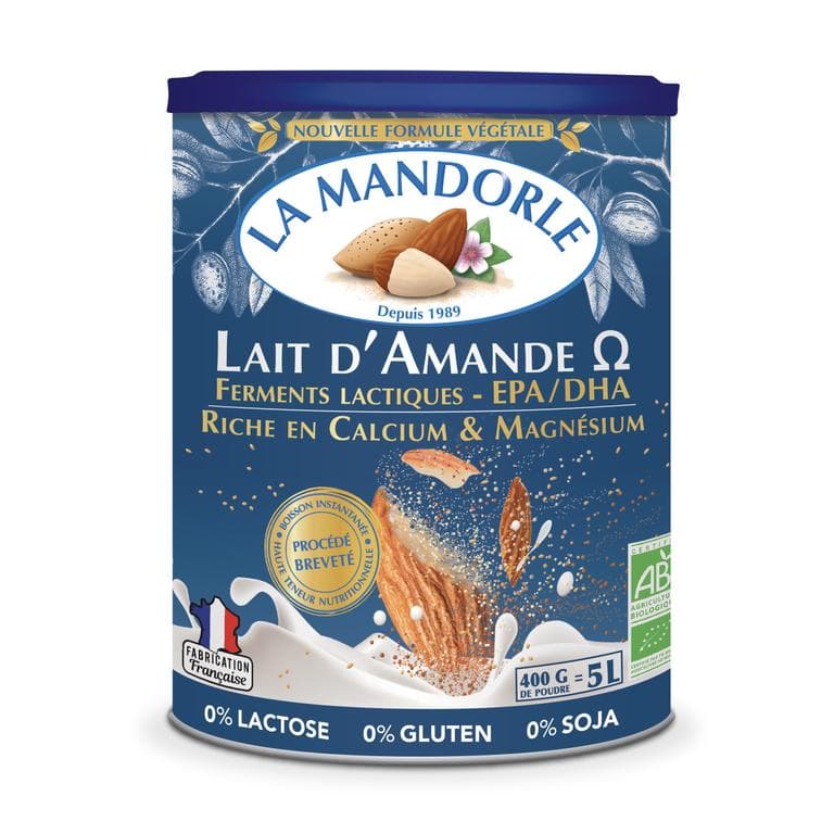 Lait D'amande Oméga En Poudre, La Mandorle, 400 g*