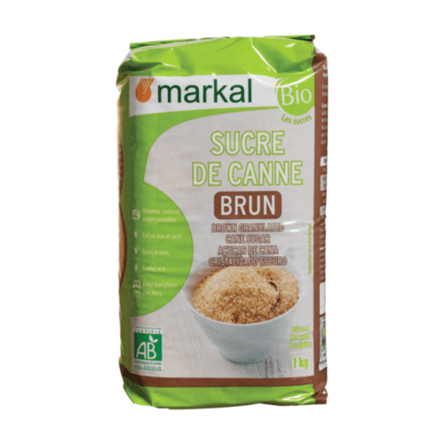 Sucre De Canne Brun, Markal, 1 kg