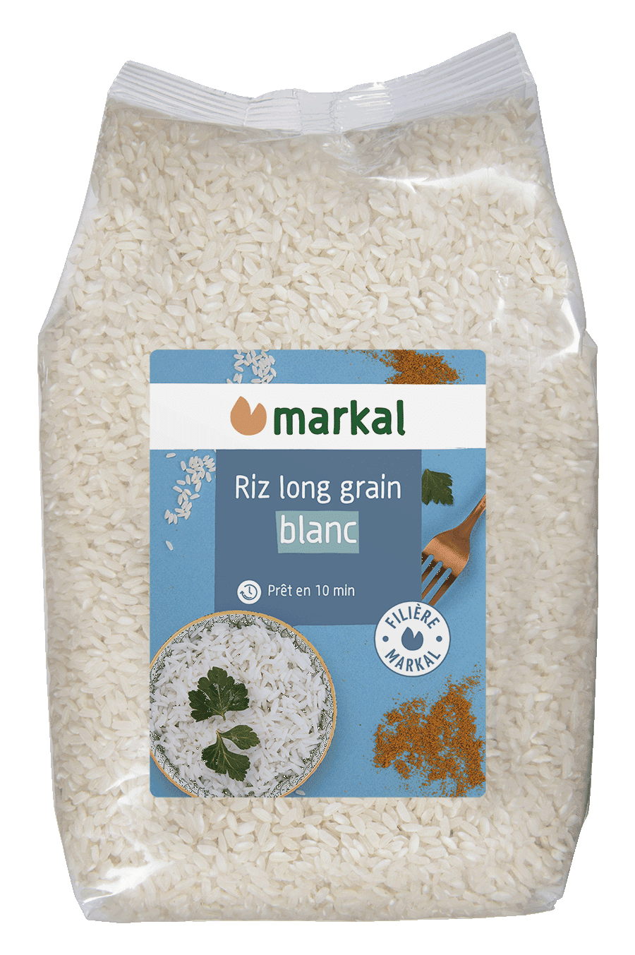 Riz Long Grain Blanc, Markal, 2 kg