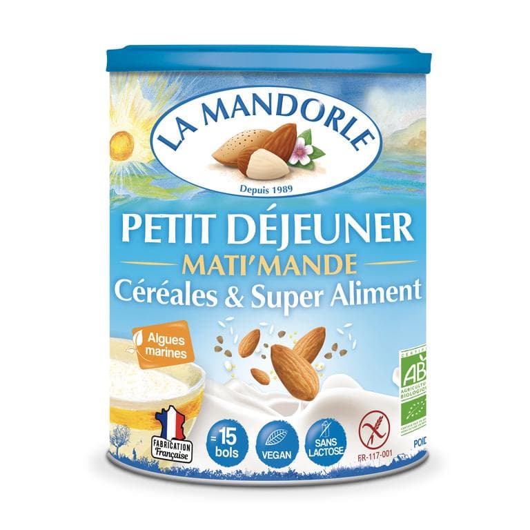 Céréales Et Lait D'amande, La Mandorle, 400 g*