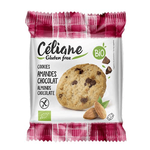 Cookies Amande Et Chocolat, Céliane Glutenfree, 50 g*