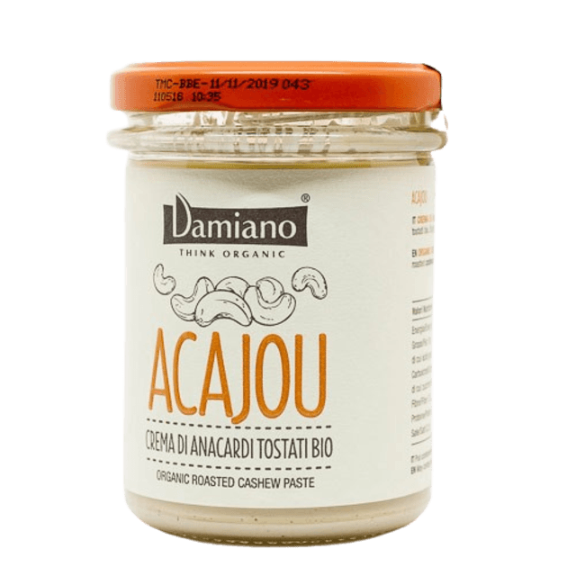 Purée De Noix De Cajou Grillées, Damiano, 275 g*